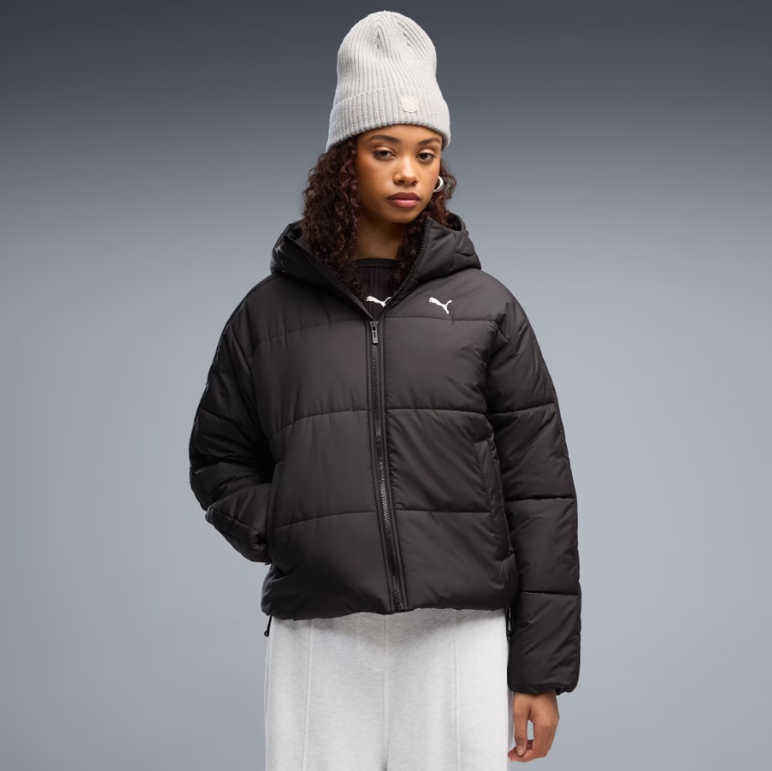 Puma_damsko_qke_cherno_1 Puma Спортно Яке Essentials Relaxed - Image 1