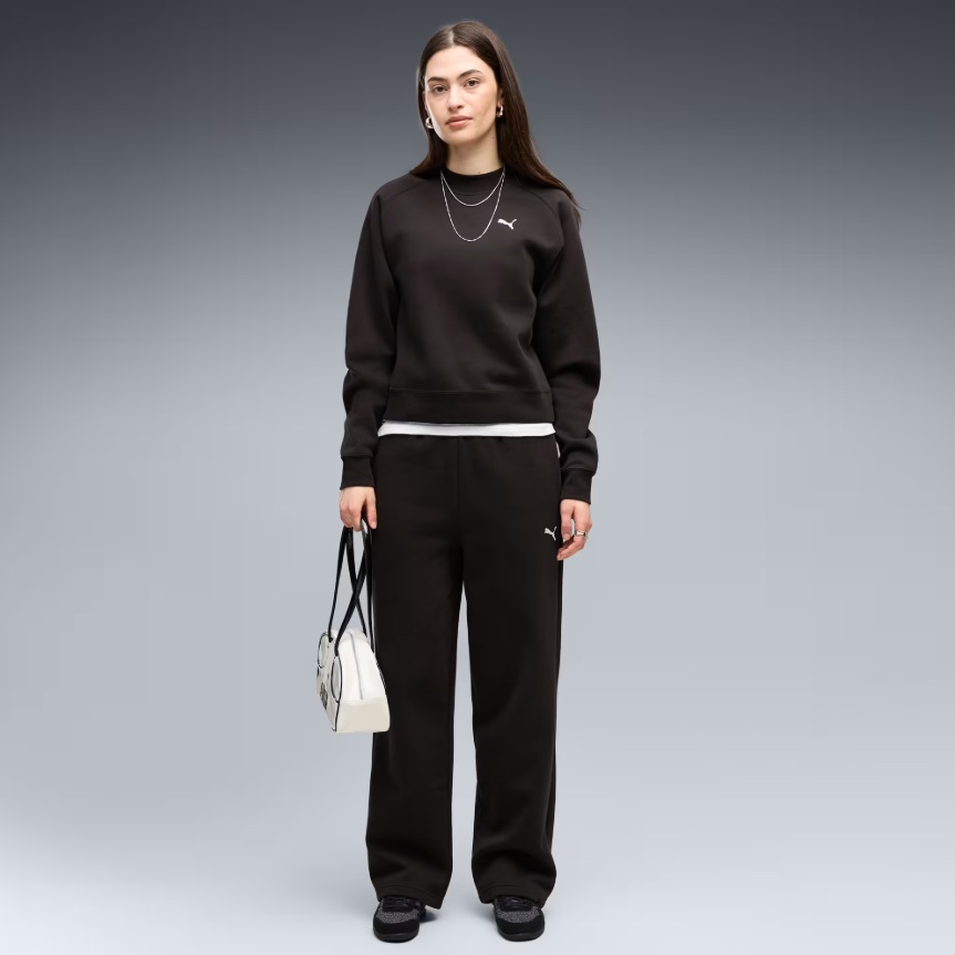 puma_Loungewear_Fleece_Tracksuit_1 Puma Дамски Спортен Екип Loungewear Fleece Tracksuit - Image 1